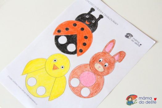 PDF ZDARMA: Chodící jarní a velikonoční zvířátka