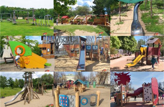 Nejlepší dětská hřiště v praze zdarma