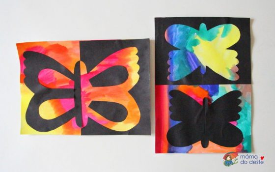 Motýlek: Snadné tvoření pro děti