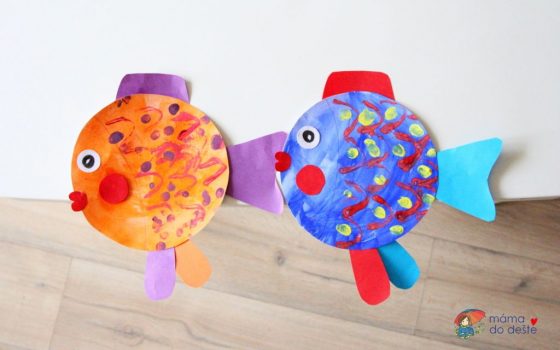 Snadná ryba: Letní tvoření pro malé děti