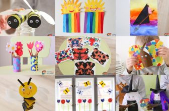 Tvoření pro děti: Nápady na DUBEN (jarní tvoření)