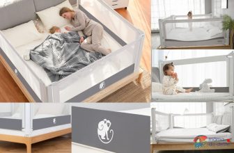 Zábrana na postel Monkey Mum zajistí bezpečný a klidný spánek celé rodině