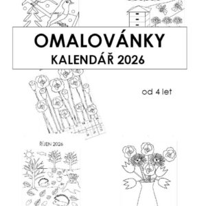 KALENDÁŘ 2026 (A4) Omalovánky od 4 let PDF