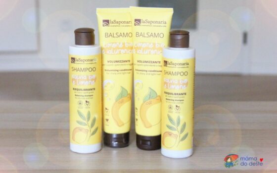 Recenze: laSaponaria sada na objem a mastné vlasy
