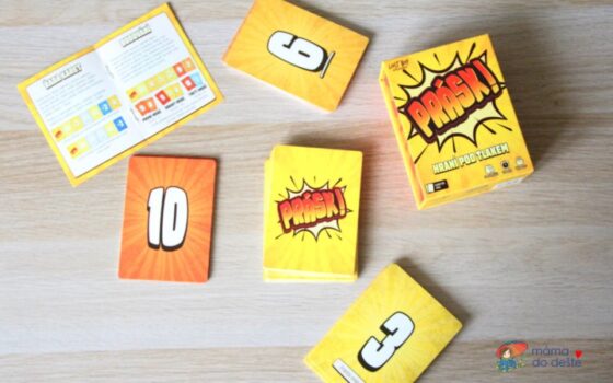 Společenská hra Prásk! Recenze a pravidla