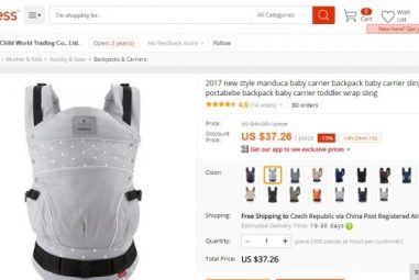 Jak poznáte padělky nosítek Manduca a Ergobaby?