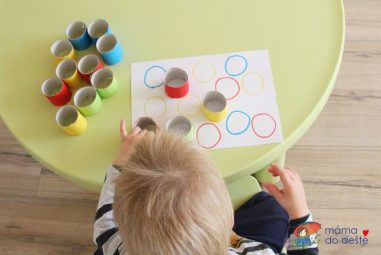 6 her na procvičení jemné motoriky s ruličkami od toaletního papíru (2+)