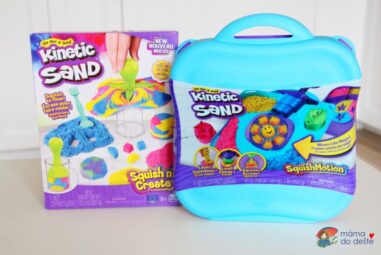 Kinetický písek: Kreativní zábava, která rozvíjí jemnou motoriku