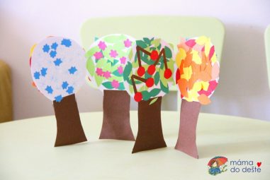 Lepený rozkládací strom: Čtvero ročních období