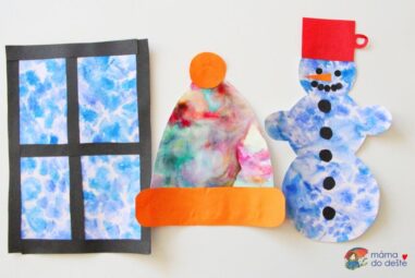 Zimní tvoření s klovatinou: Nápady pro předškoláky i školáky