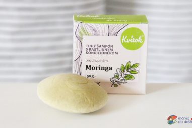 Recenze: Kvitok Tuhý šampon s kondicionérem proti lupům Moringa XXL