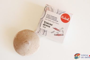 Recenze: Kvitok Tuhý šampon s kondicionérem vzácné dřevo
