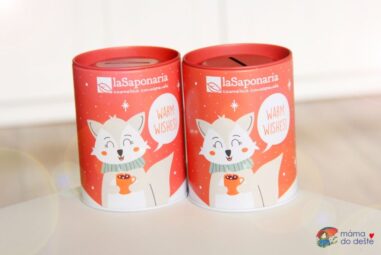 Tip na vánoční dárek: Dárková kosmetická sada Pokladnička Polární liška LaSaponaria