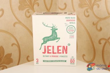 Recenze mýdlového pracího prášku Jelen