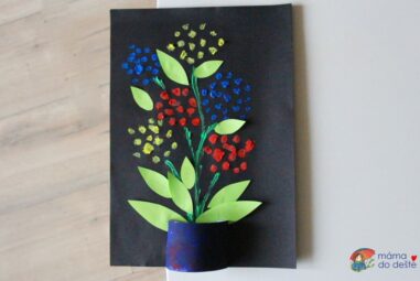 Snadný květinový výkres ke dni matek