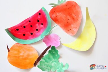 Snadné letní tvoření: Malované ovoce, které nám chutná