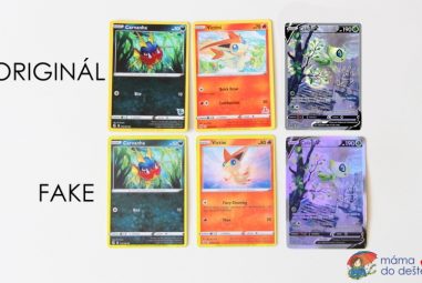 Pokémon karty: Jak poznat Originál a Fake?