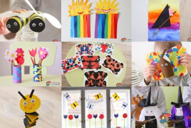 Tvoření pro děti: Nápady na DUBEN (jarní tvoření)