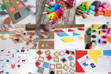 7 DIY tipů na papírové hry pro dvouleté a tříleté děti