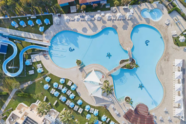 Dovolená s dětmi v Řecku pro rok 2026: Tipy na hotely s tobogány