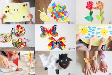 Tvoření pro děti: Nápady na KVĚTEN (jarní tvoření)